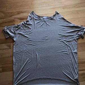 LuLaRoe Irma - 3xl - gently worn - gray color